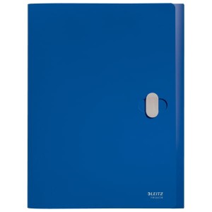 Teczka Leitz Recycle z zapięciem A-4 PP, 3cm, niebieska