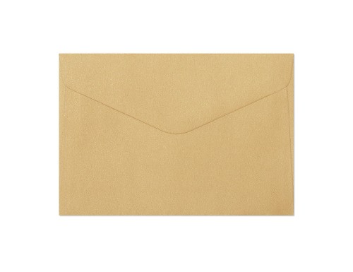 Koperta ozdobna C-6 Pearl, 120g, złoty, 10 sztuk