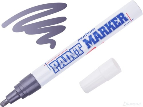 Marker olejowy MunHwa, 4 mm, srebrny