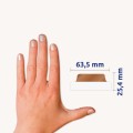 Zakładki indeksujące Avery , 63,5x25,4 mm, 24 sztuki, metaliczne