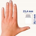 Zakładki indeksujące Avery, 25,4x38,1 mm, 32 sztuki, holograficzne