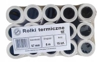Rolka termiczna 57mm x 6m