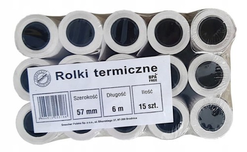 Rolka termiczna 57mm x 6m