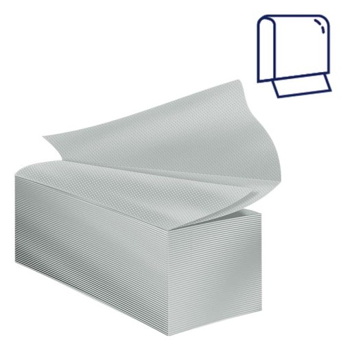 Ręcznik papierowy  ZZ Luna Easy Soft, 2 warstwy, 23x21cm, biały, 3000 listków