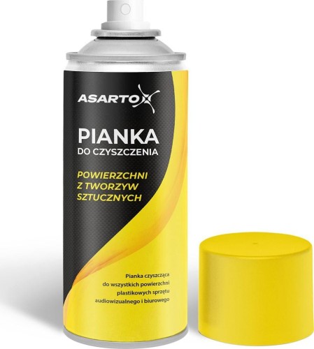 Pianka do czyszczenia powierzchni plastikowych Asarto, 400ml