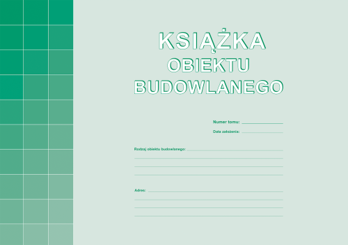 Książka obiektu budowlanego / 604-1N