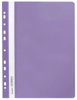 Skoroszyt plastikowy wpinany miękki, A-4, fioletowy