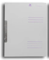 Skoroszyt kartonowy Barbara A-4, 250 g/m2, zawieszany