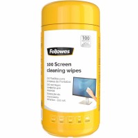 Ściereczki do czyszczenia ekranu Fellowes, 100 sztuk
