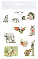 Magnesy elastyczne "Jak dobrze, że jesteś 1" Mama Maluje, 8 sztuk