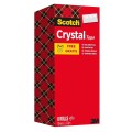 Taśma klejąca Scotch Crystal Clear 19mm x 33m, przezroczysta, zestaw 8 rolek