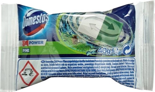 Kostka zapachowa do toalet Domestos 3 w 1 Pine zapas, 40g