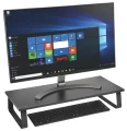 Ekstraszeroka podstawka Kensington pod monitor, czarna