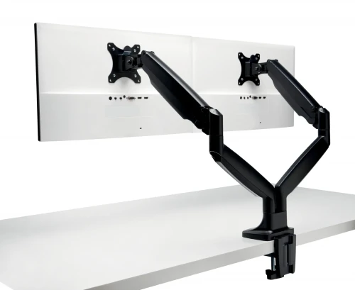 Podwójne ramię Kensington SmartFit® One-Touch do monitora, z regulacją wysokości