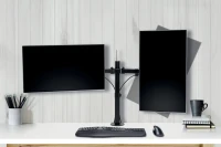 Wysuwane podwójne ramię Kensington SmartFit® Ergo do monitorów