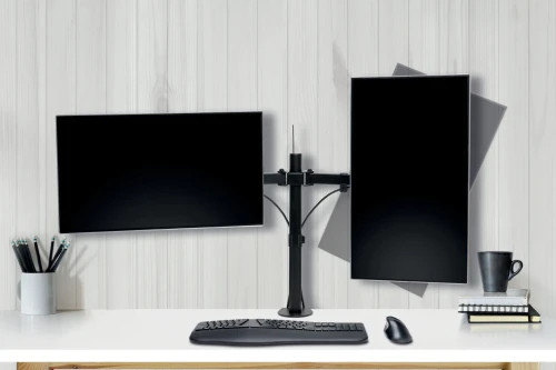 Wysuwane podwójne ramię Kensington SmartFit® Ergo do monitorów