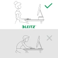 Podstawka Leitz Ergo pod monitor, biała