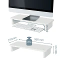 Podstawka Leitz Ergo pod monitor, biała