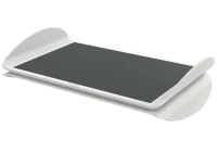 Regulowany podnóżek biurowy Leitz Ergo do pracy przy komputerze