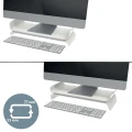 Regulowana podstawka Leitz Ergo pod monitor, jasnoszara