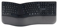Bezprzewodowa klawiatura  Kensington Pro Fit® Ergo, z amerykańskim układem klawiszy