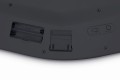 Bezprzewodowa klawiatura  Kensington Pro Fit® Ergo, z amerykańskim układem klawiszy