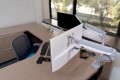 Regulowane podwójne ramię Kensington SmartFit® One-Touch