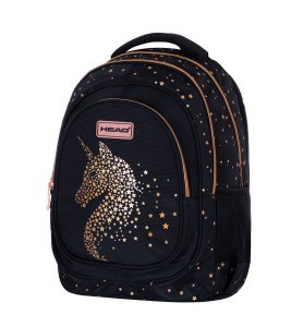 Plecak szkolny Head Golden Effect Classy Gold