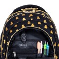 Plecak trzykomorowy Astrabag Golden Teddy AB330