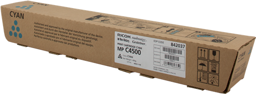 Toner Ricoh MPC 3500/4500 (842037), 17000 stron, cyan