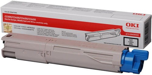 Toner  Oki C3300/3400/3450  ( 43459332), 2500 stron