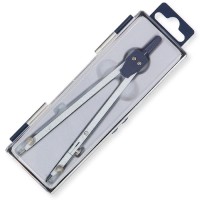 Cyrkiel szkolny Penword CT-01 metalowy, w etui