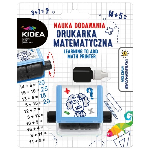 Drukarka matematyczna do nauki Dodawania Kidea