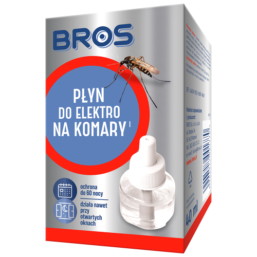 BROS Płyn na komary do elektrofumigatora 40ml