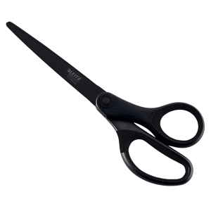 Nożyczki biurowe tytanowe Leitz 18 cm, czarne