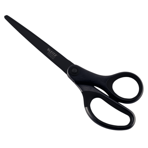Nożyczki biurowe tytanowe Leitz 18 cm, czarne
