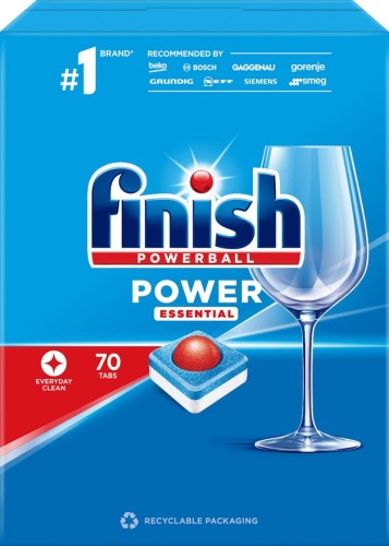 Tabletki do zmywarki FINISH Power Essential, regular 70 sztuk