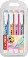 Zakreślacz Stabilo Swing Cool, 4 kolory pastelowe