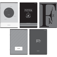 Zeszyt A-5 TOP-2000 Megamix 60 kartek, w kratkę, Fizyka