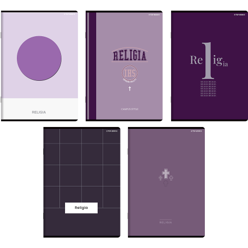 Zeszyt A-5 TOP-2000 Megamix 60 kartek, w kratkę, Religia