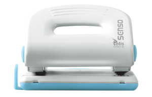 Dziurkacz Tetis Senso 22 niebieski do 25 kartek