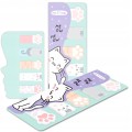 Zakładki indeksujące Meshu Meow Paws a'5, 20 sztuk papierowe