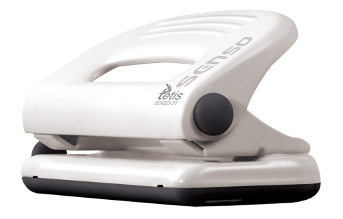 Dziurkacz Tetis Senso 31 do 10 kartek czarny