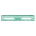 Linijka plastikowa Milan New Look 20 cm, z uchwytem