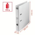 Segregator Esselte No.1 Vivida  A4/50mm z szyną, czerwony
