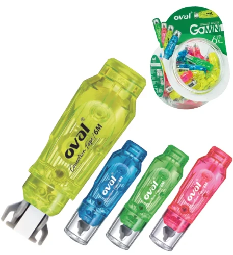 Korektor w taśmie Oval  QFN-506/JB7, 5mm x 6m