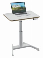  Małe biurko Leitz Ergo do pracy w pozycji siedzącej i stojącej, z elektryczną regulacją wysokości 