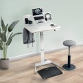 Organizer Leitz Ergo na akcesoria mocowany do biurka, z uchwytem na laptopa, 80 x 25 cm