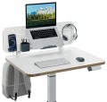 Organizer Leitz Ergo na akcesoria mocowany do biurka, z uchwytem na laptopa, 80 x 25 cm