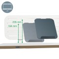 Organizer Leitz Ergo na akcesoria mocowany do biurka, z uchwytem na laptopa, 80 x 25 cm